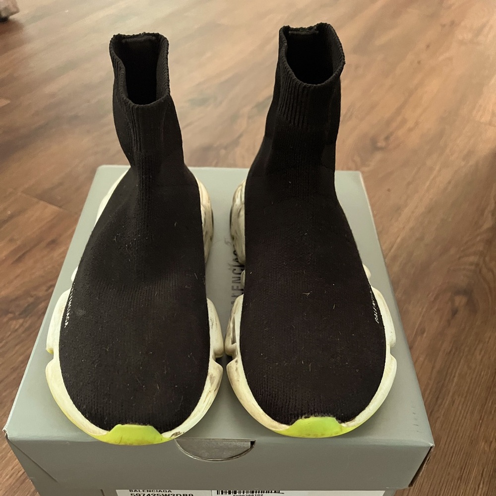 BALENCIAGA Kids Hightop Sneakers Sz 31/32